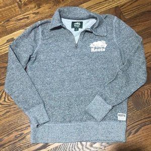 Roots grey sweatshirt size small